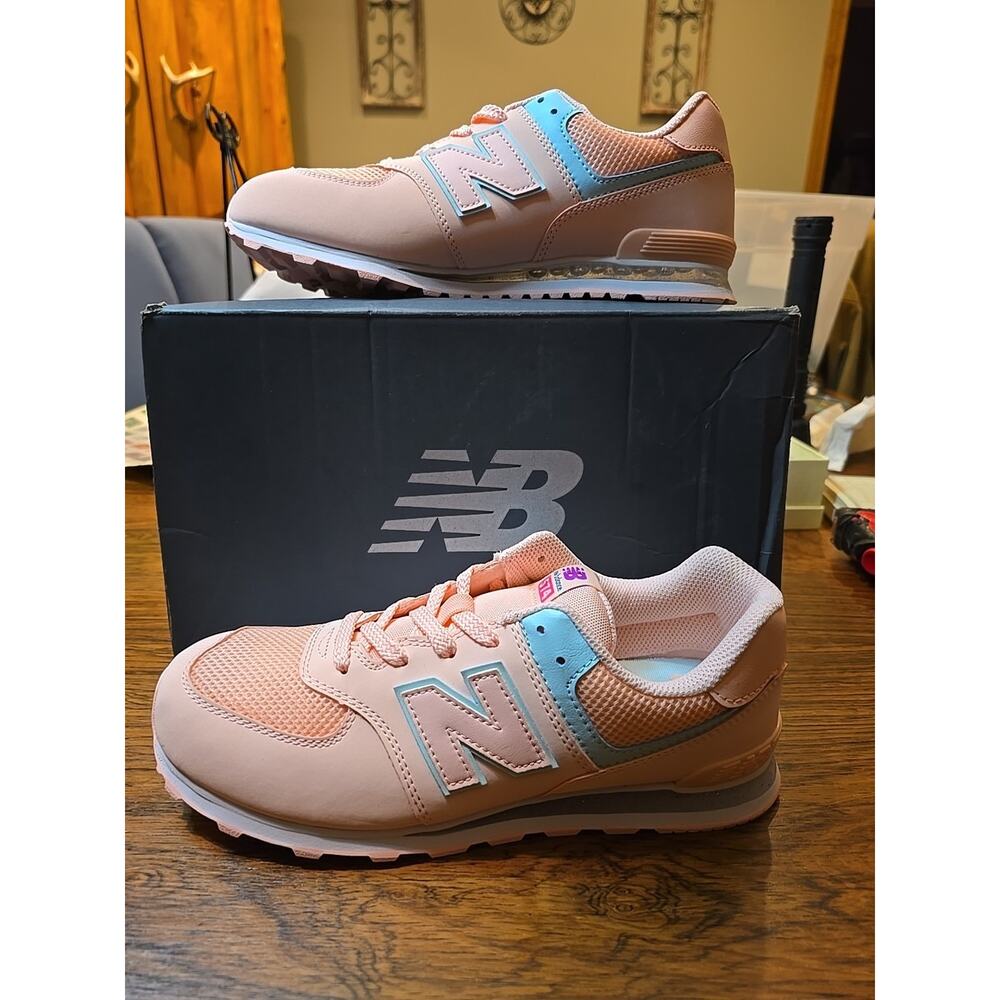 New Balance 574 'Pink Haze' Big Kids Sz.7 GC574EPG